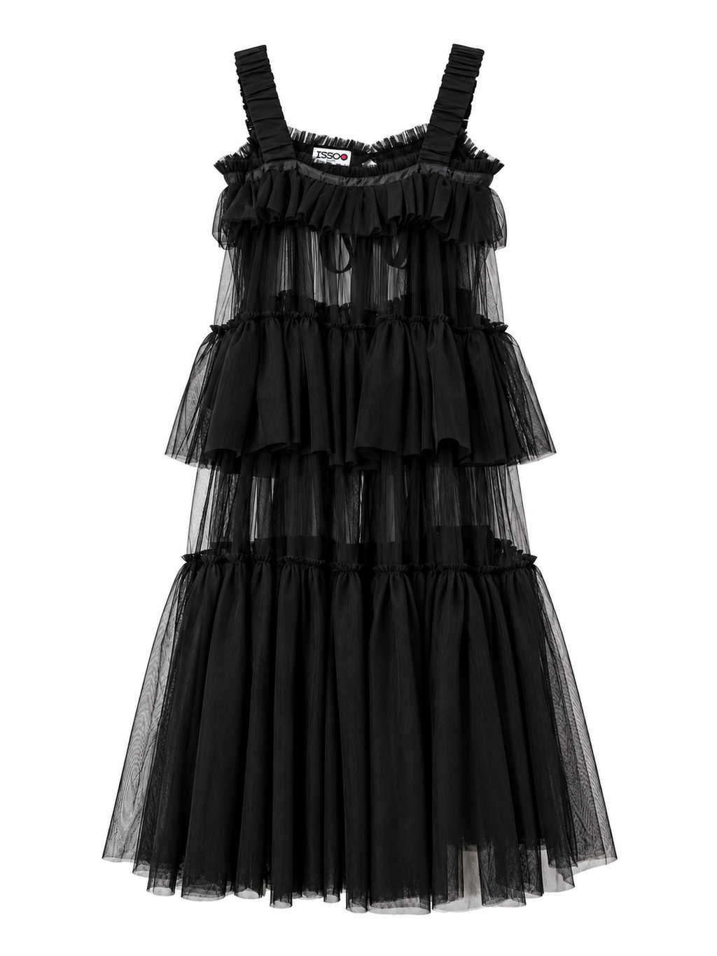 Tiered Tulle Cami Dress