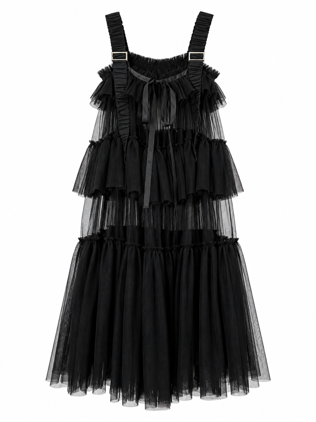 Tiered Tulle Cami Dress