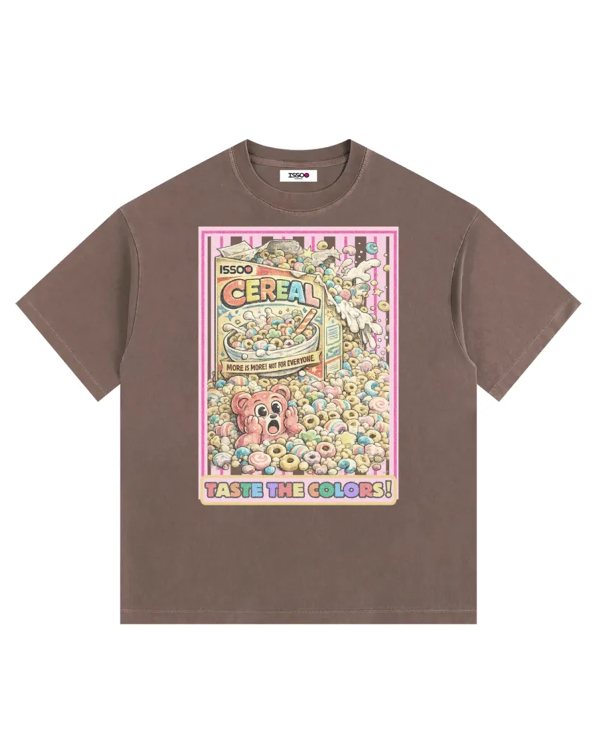 Cereal Chaos Oversized Tee