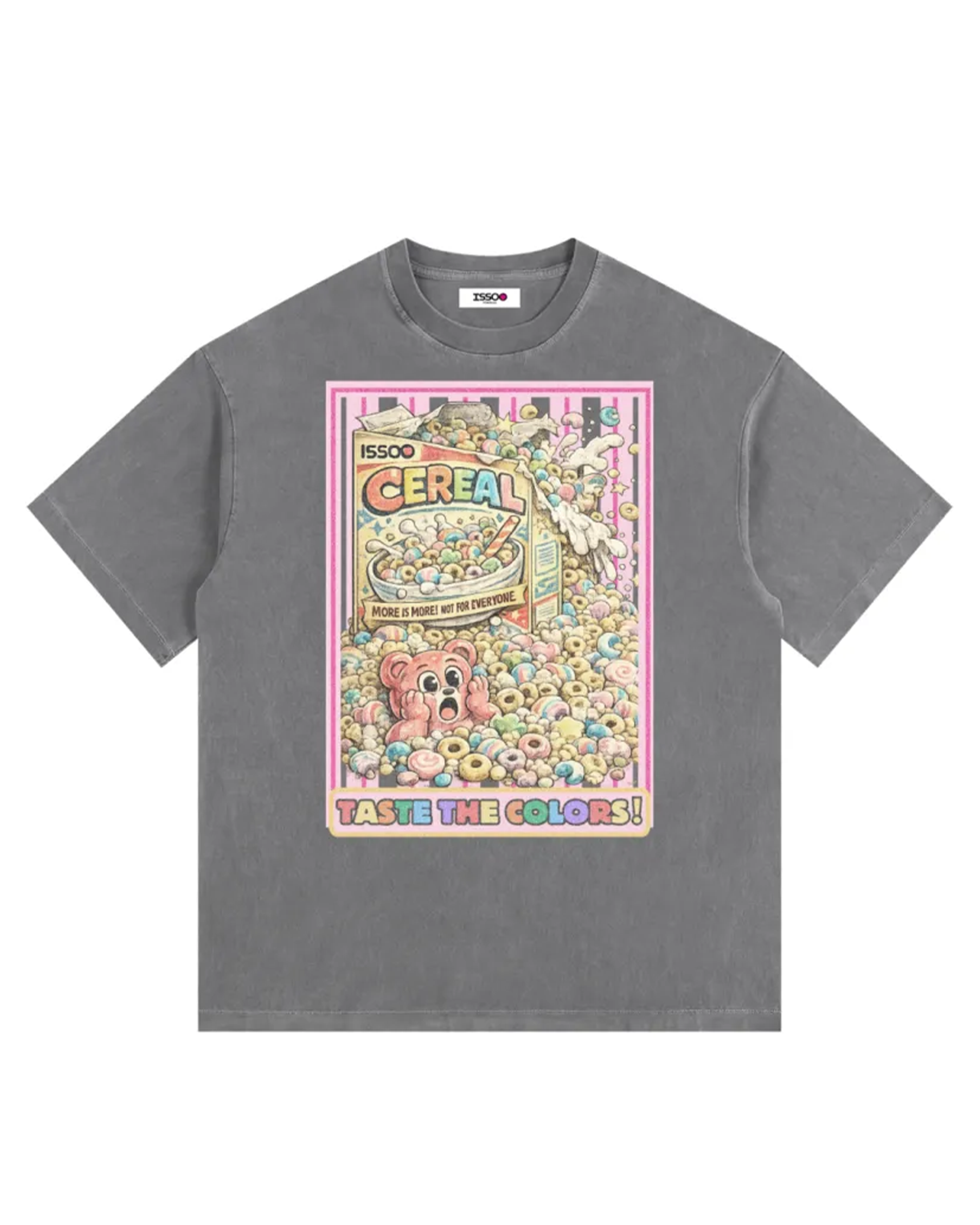 Cereal Chaos Oversized Tee