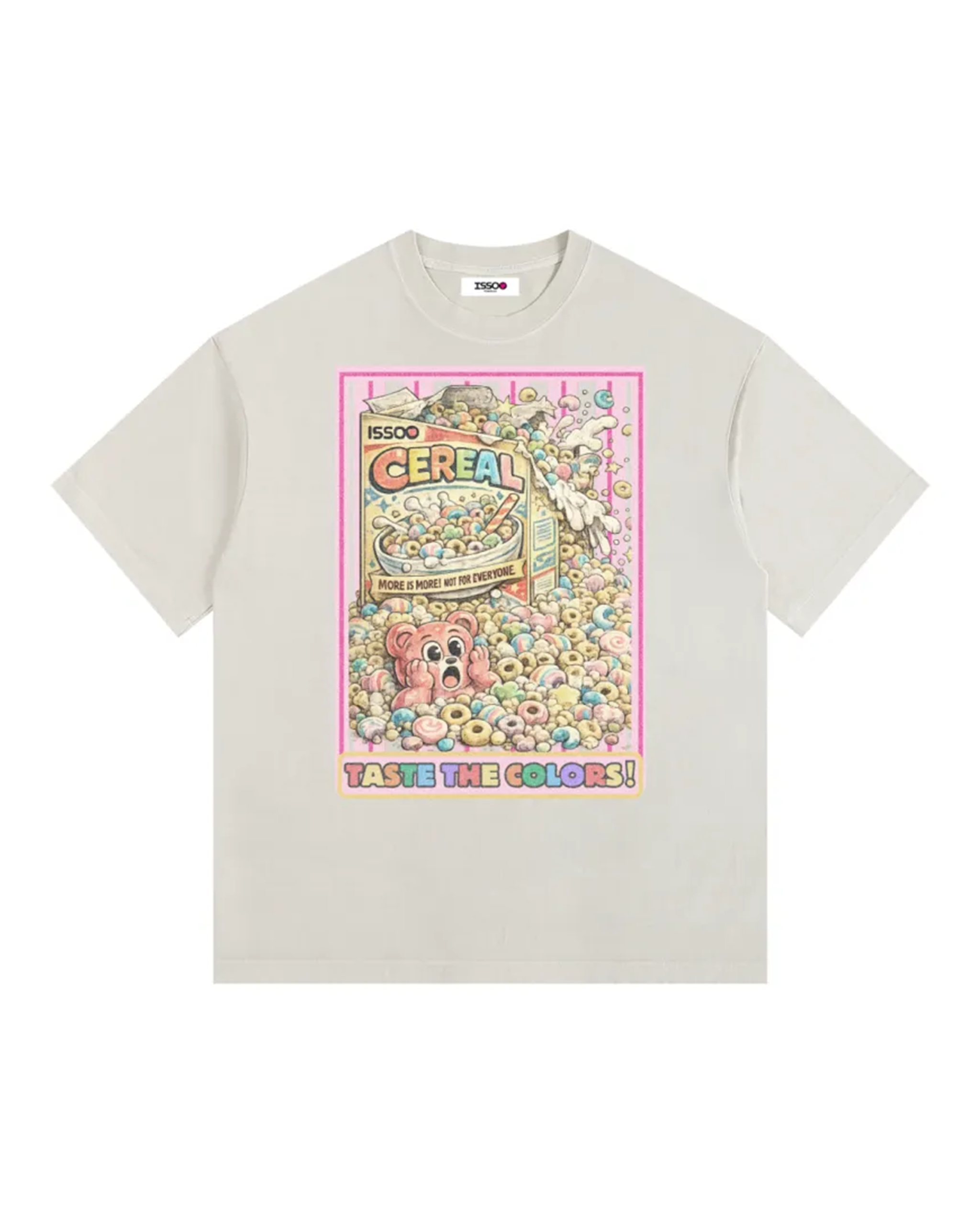 Cereal Chaos Oversized Tee