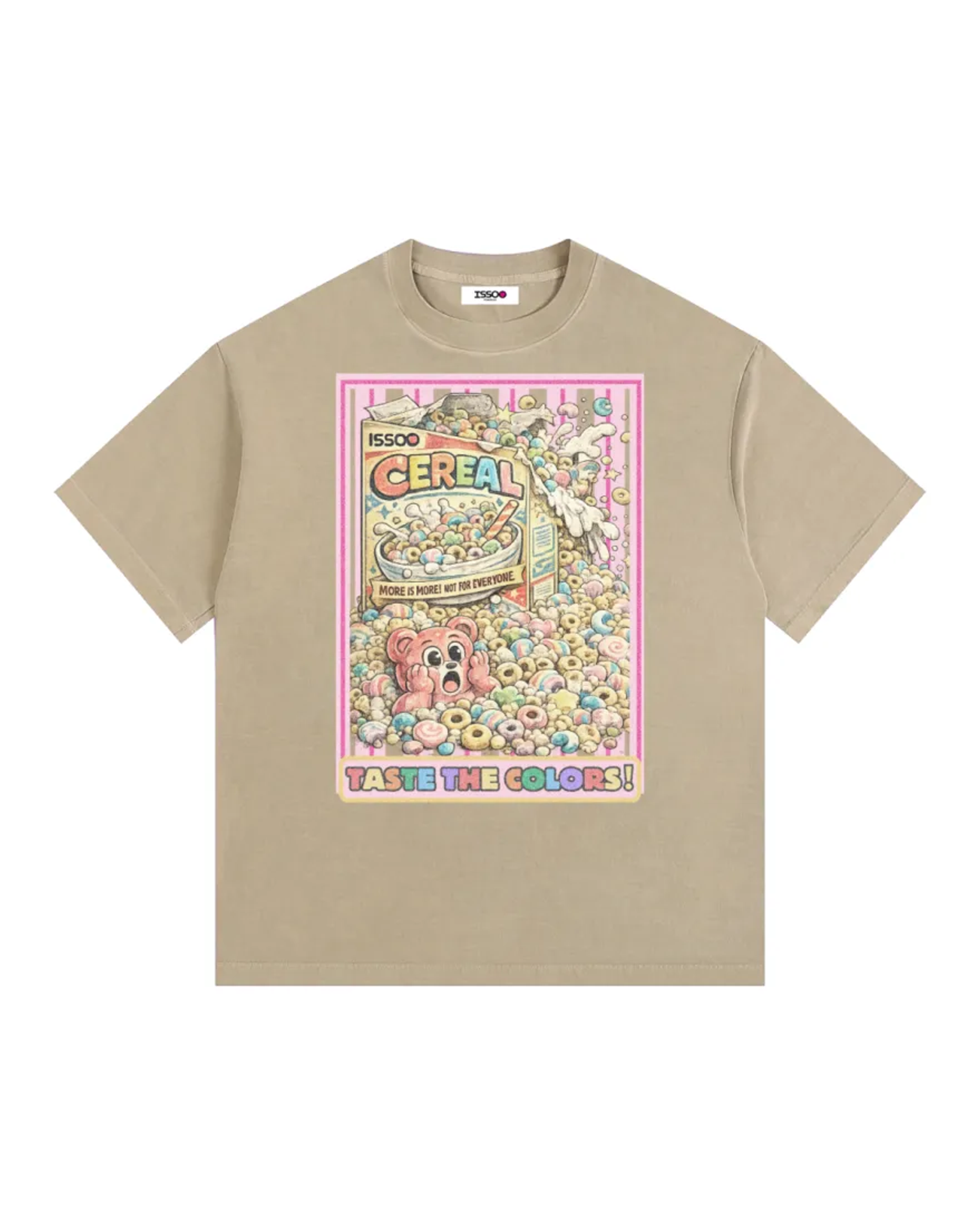 Cereal Chaos Oversized Tee