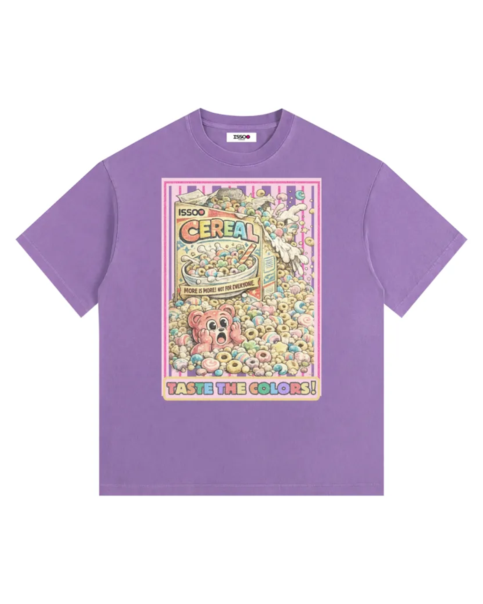 Cereal Chaos Oversized Tee
