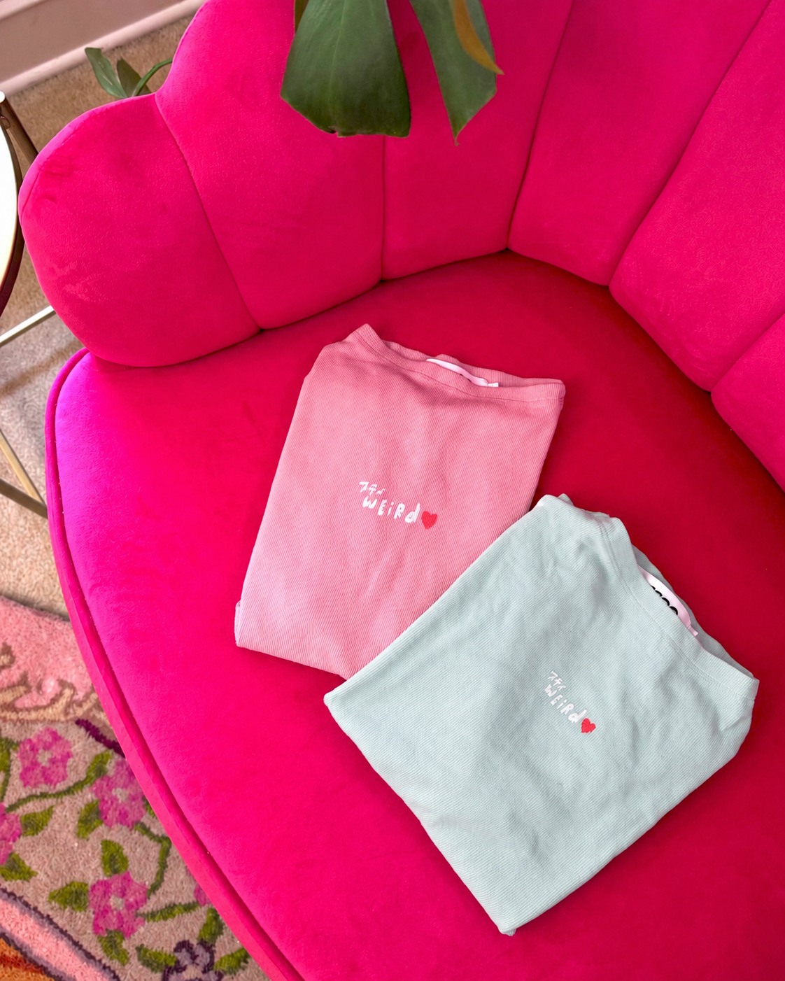 Stay Weird♡ Baby Tee