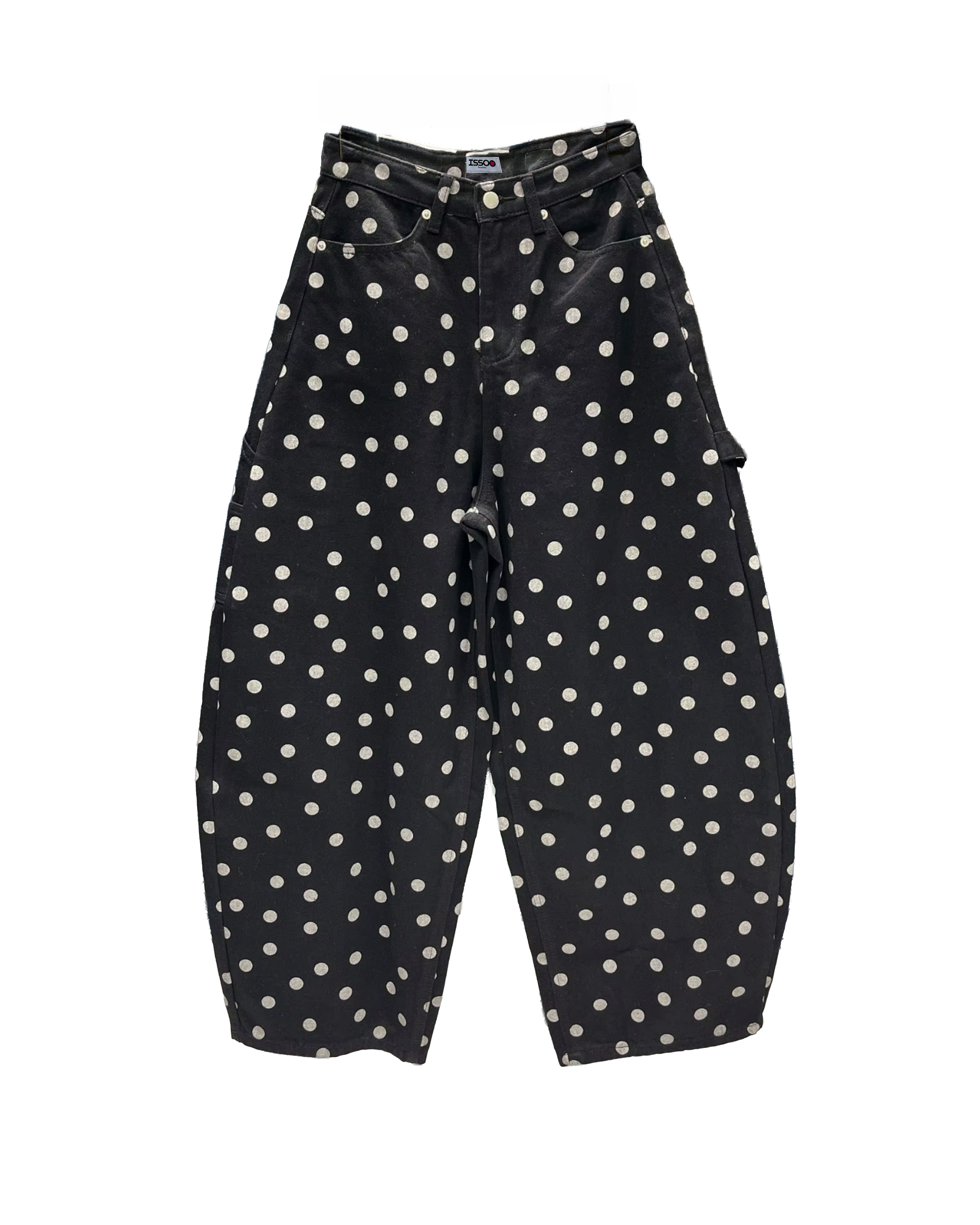 Heartbreaker Polka Dot Curve Pants
