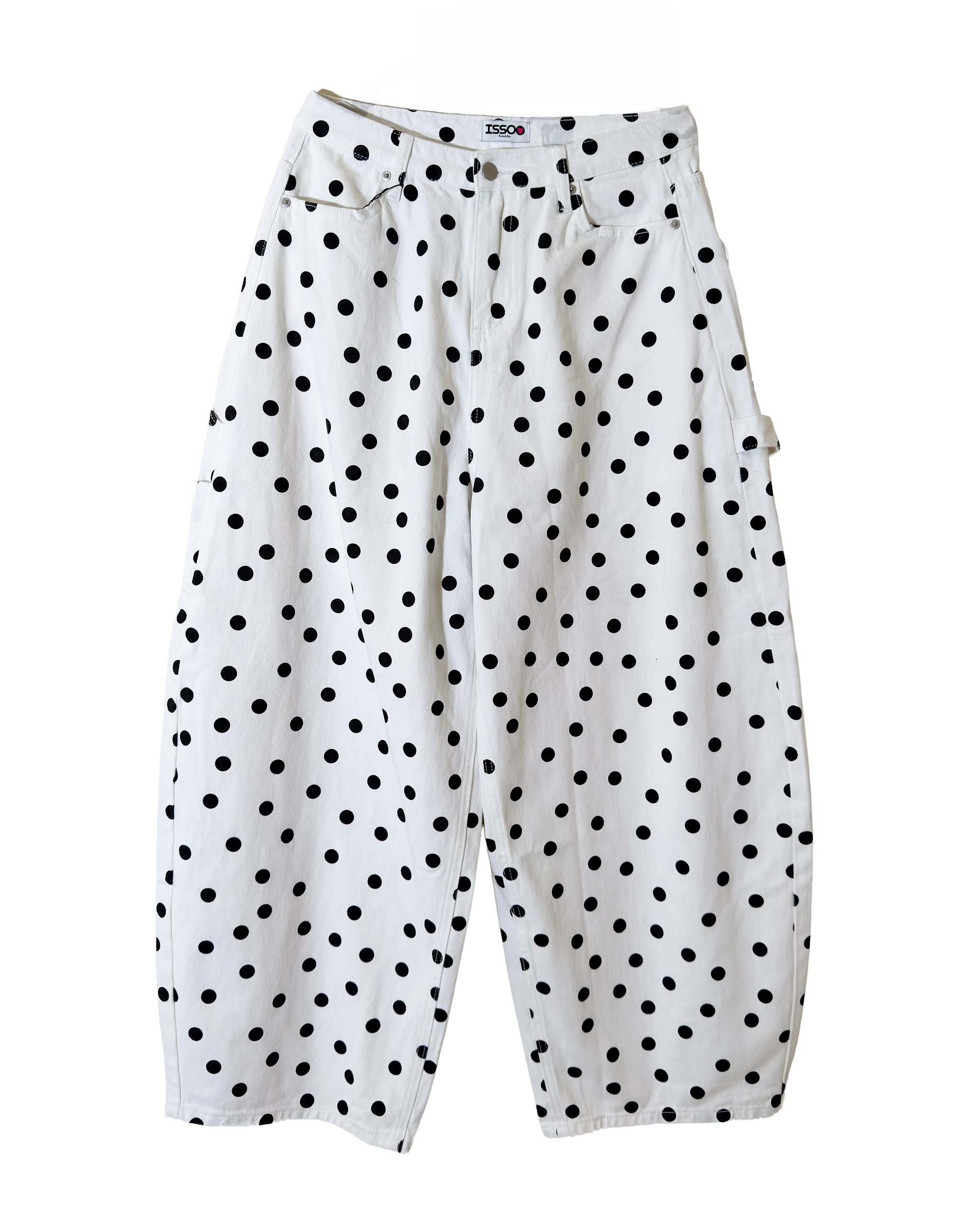 Heartbreaker Polka Dot Curve Pants