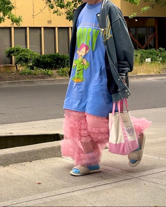 Cotton Candy Ruffle Skirt