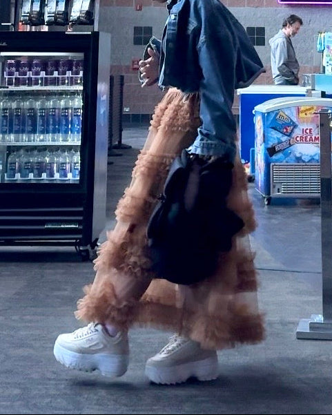 Cotton Candy Ruffle Skirt