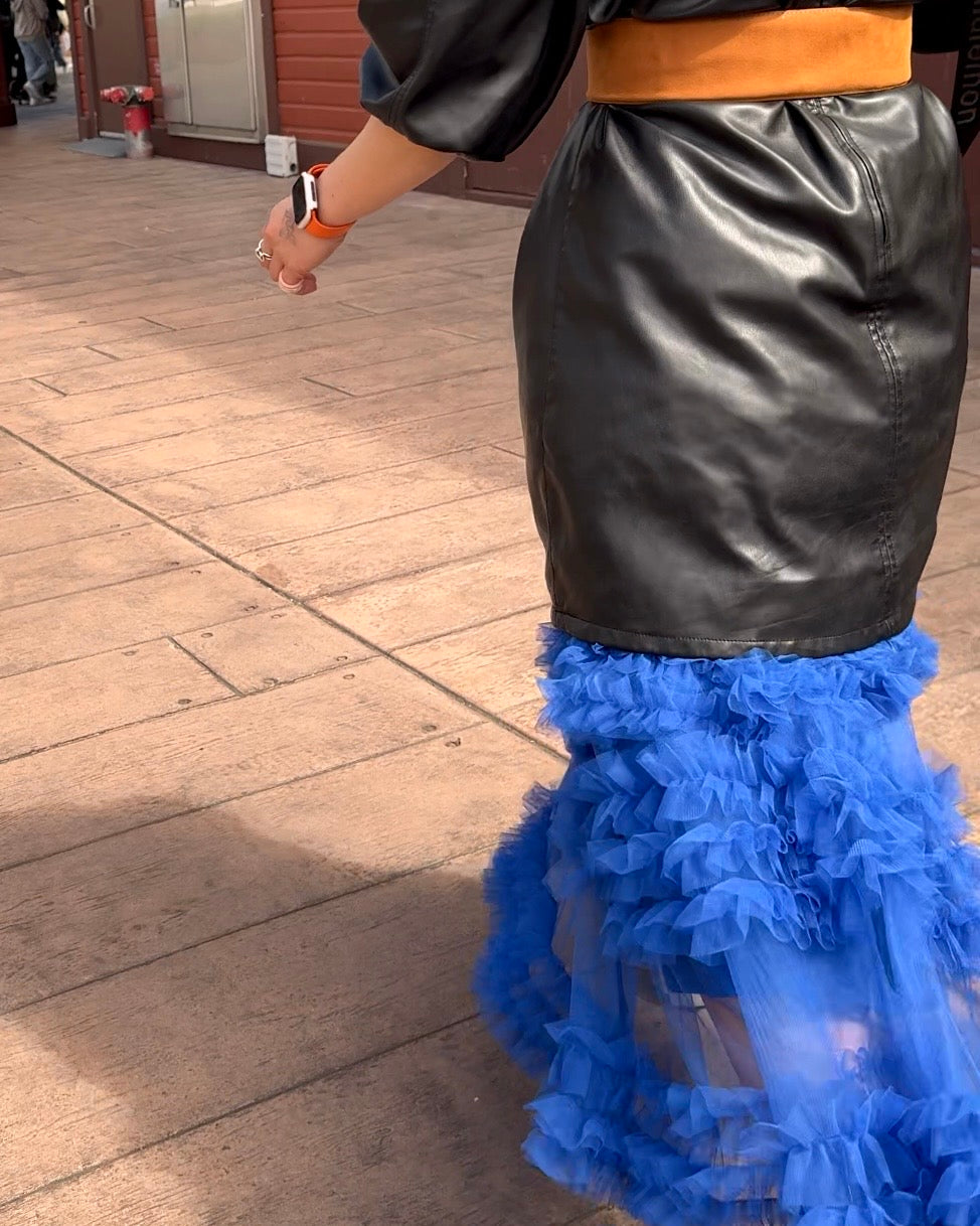 Cotton Candy Ruffle Skirt