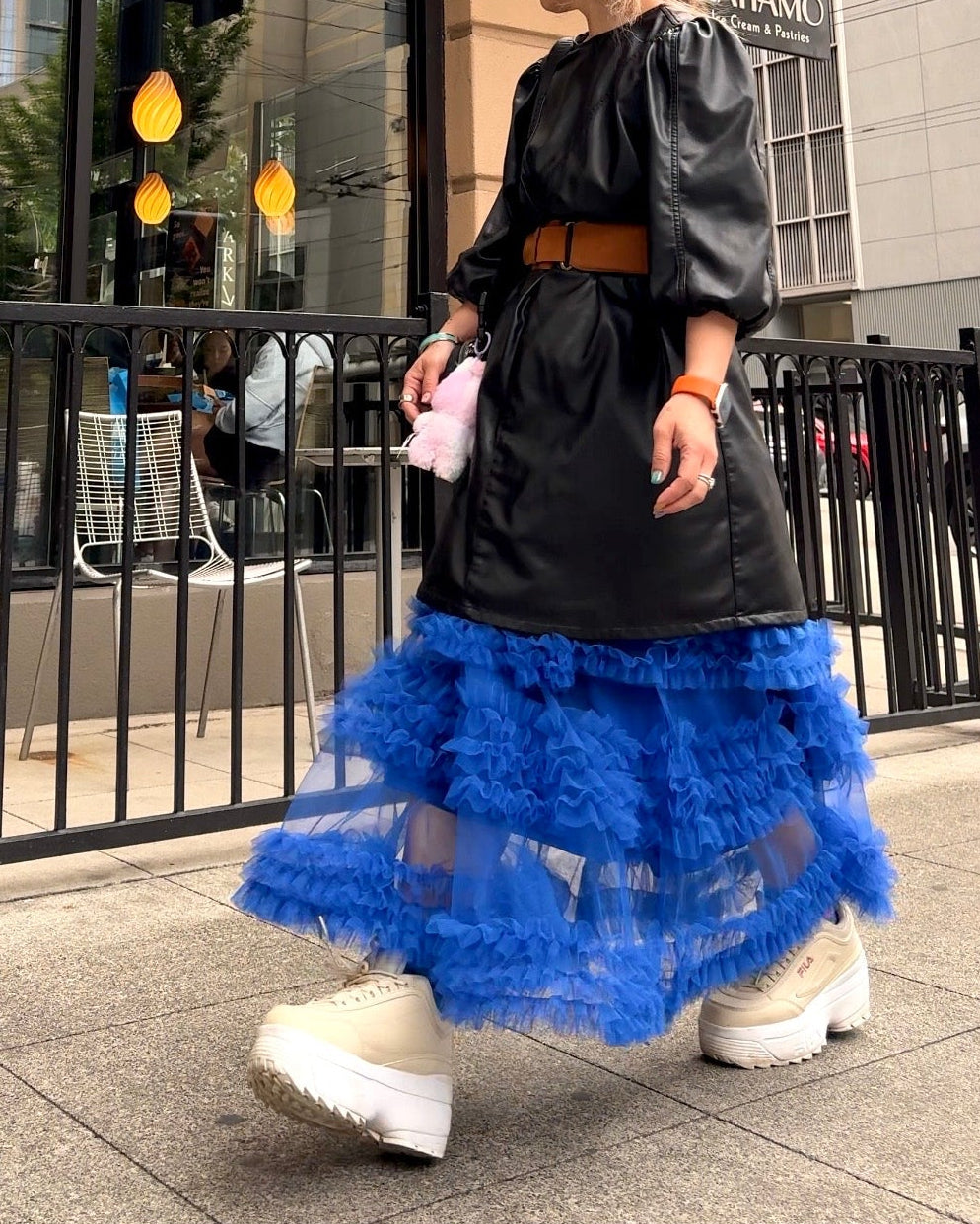 Cotton Candy Ruffle Skirt