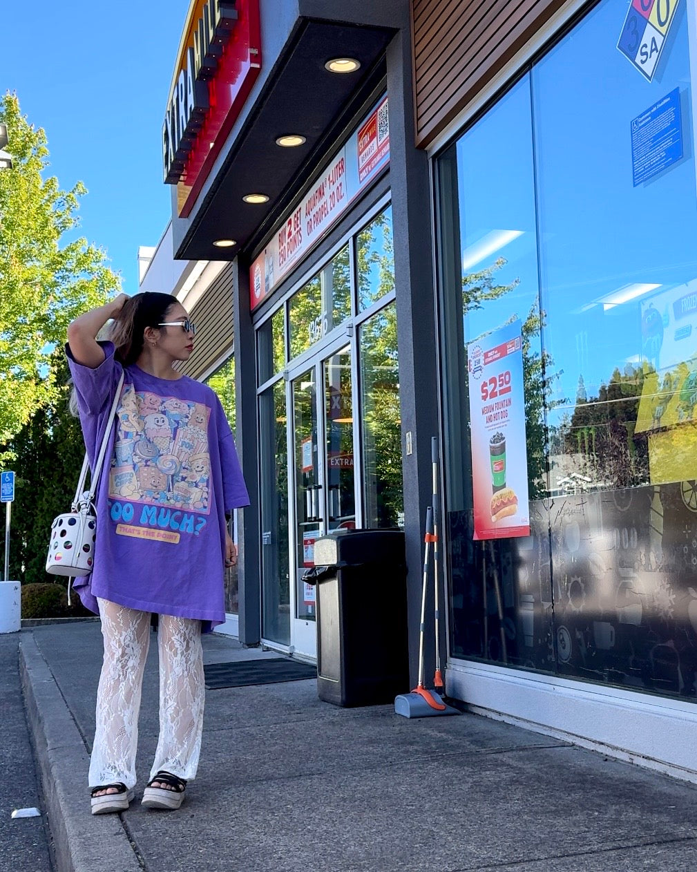 Snack Attack Oversized Tee