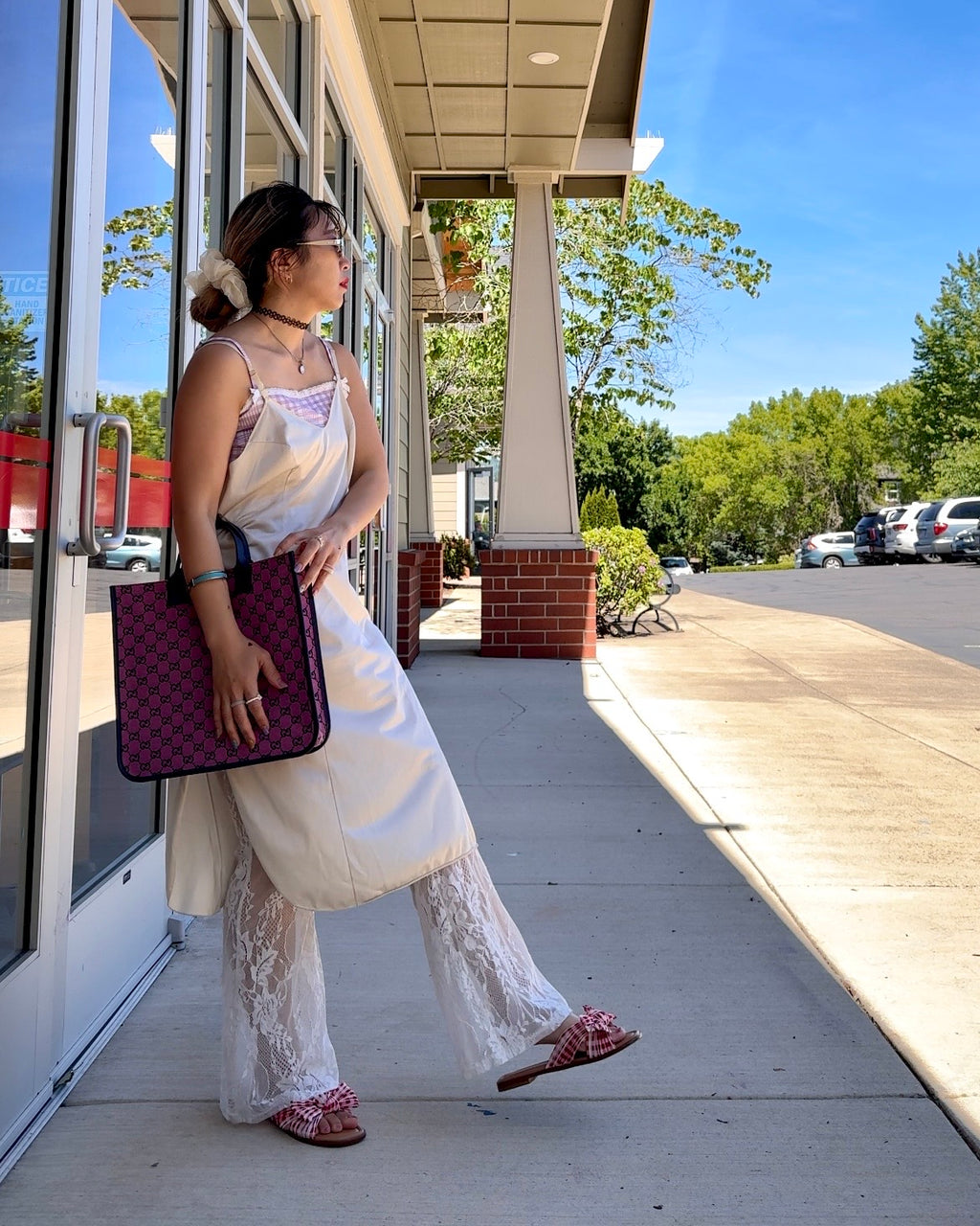 Dreamy Lace Flare Pants