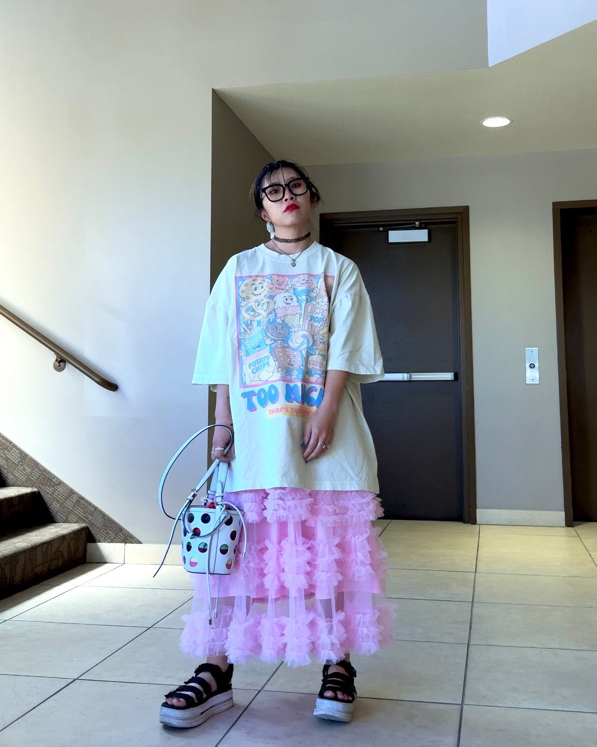 Snack Attack Oversized Tee