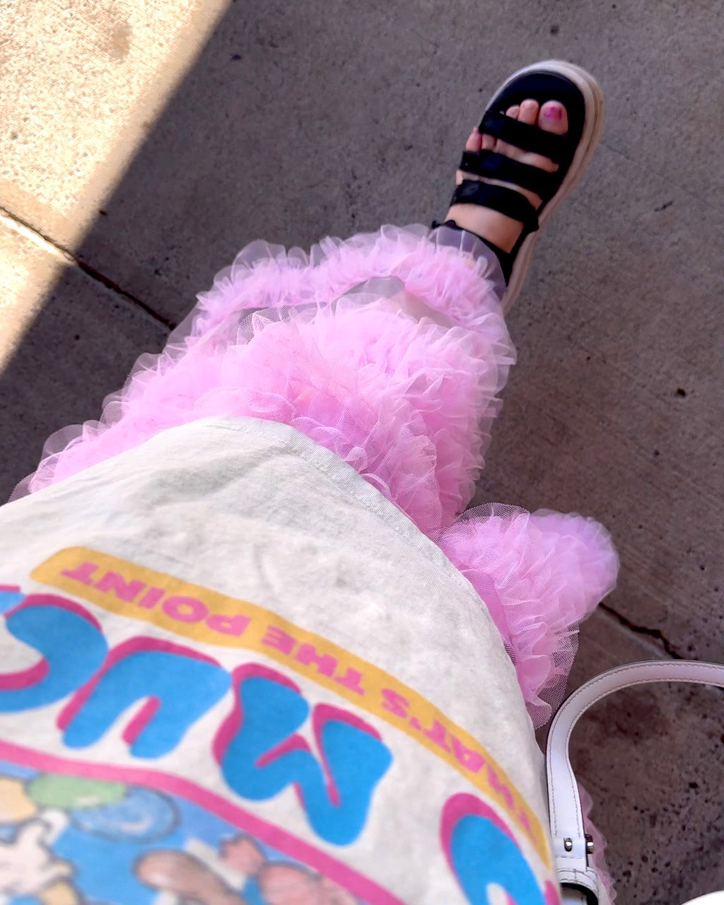 Cotton Candy Ruffle Skirt