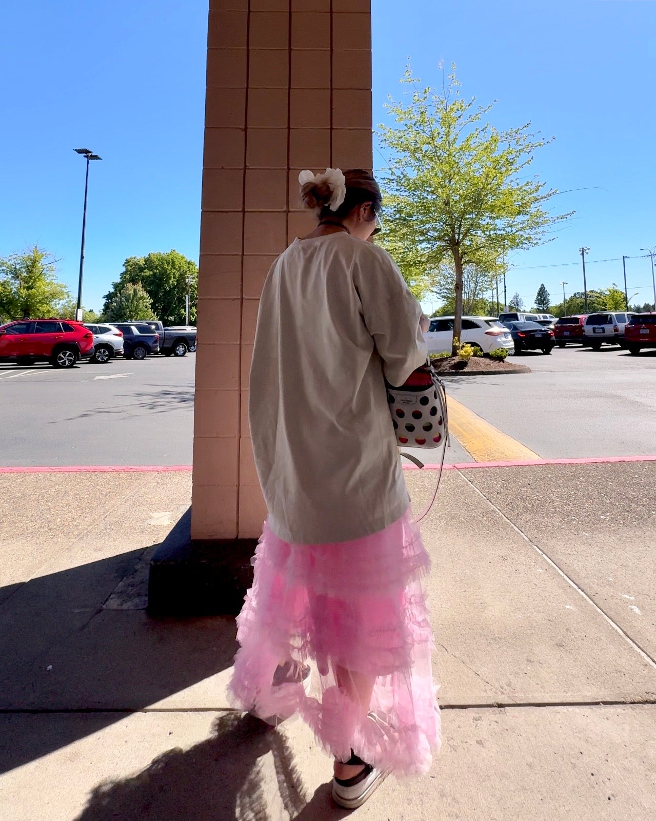 Cotton Candy Ruffle Skirt