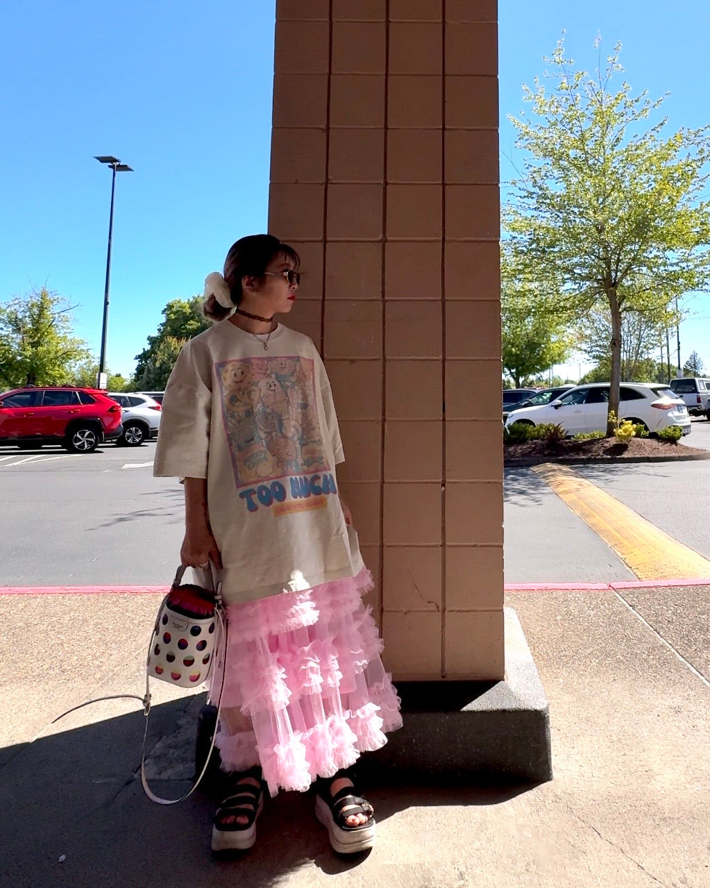 Cotton Candy Ruffle Skirt