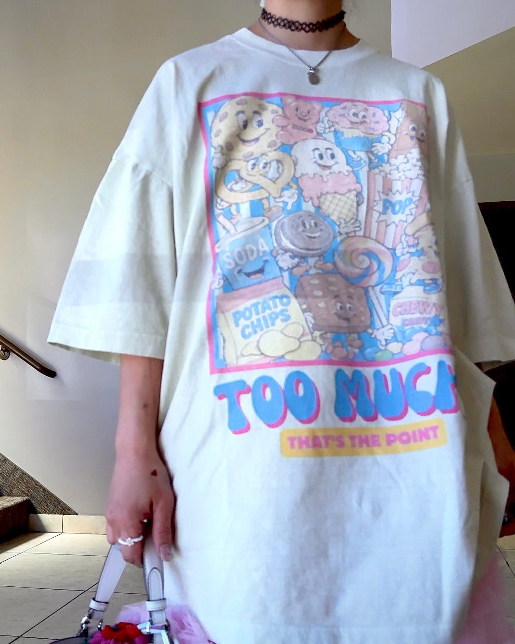 Snack Attack Oversized Tee