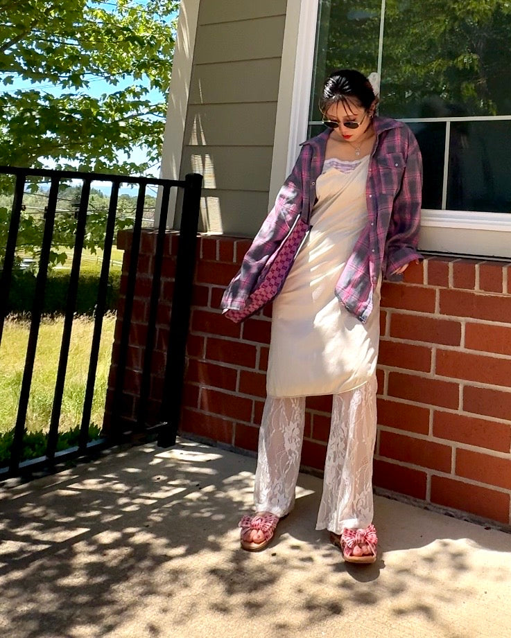 Dreamy Lace Flare Pants