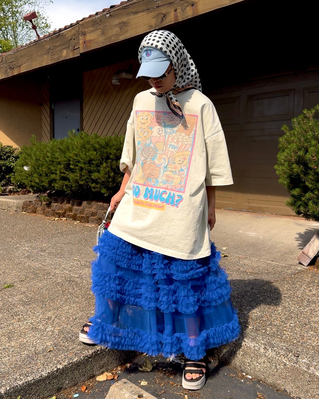 Cotton Candy Ruffle Skirt