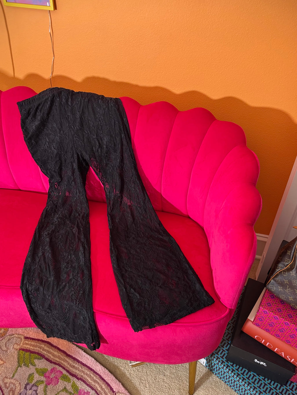 Dreamy Lace Flare Pants