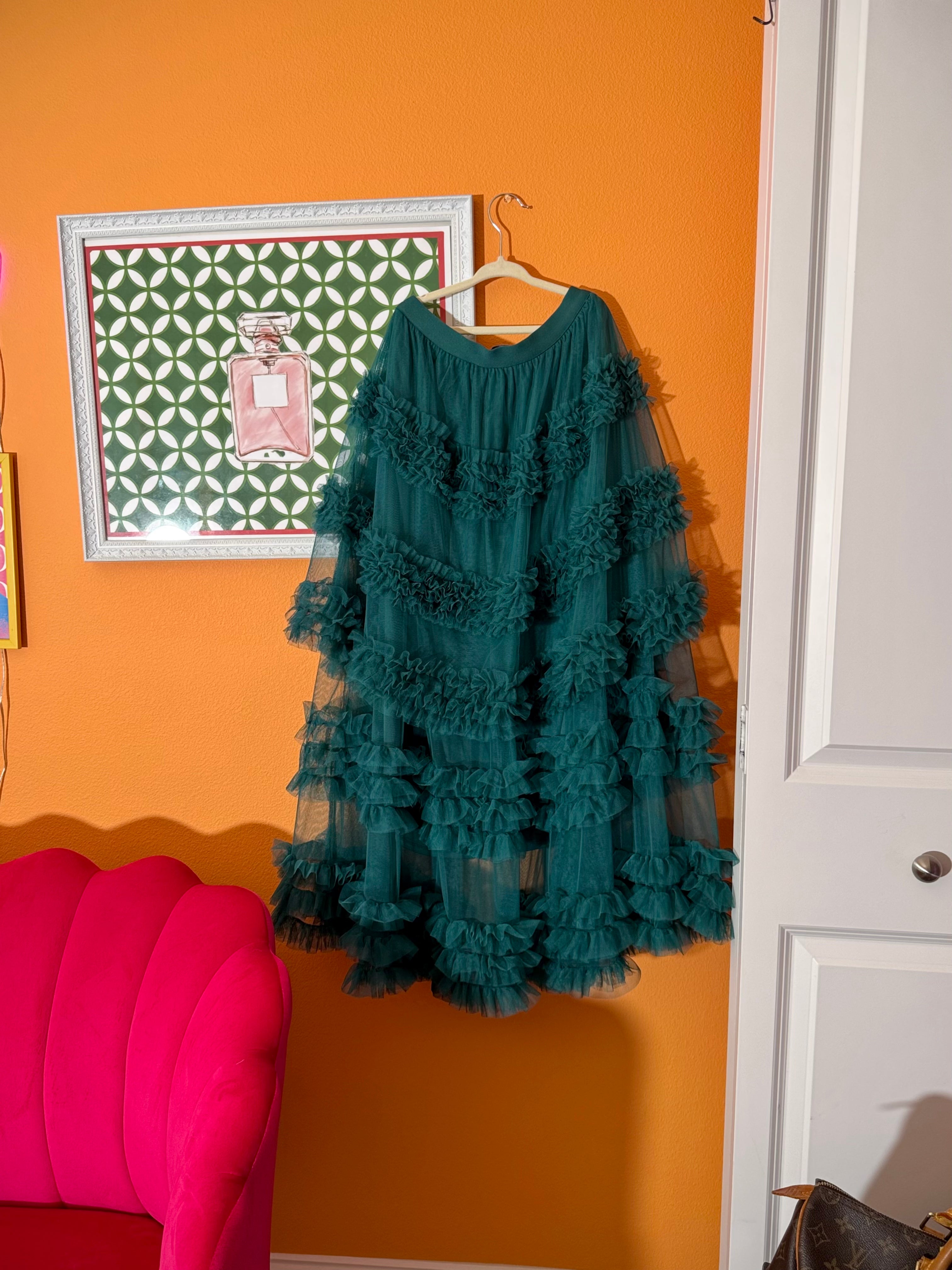 Cotton Candy Ruffle Skirt