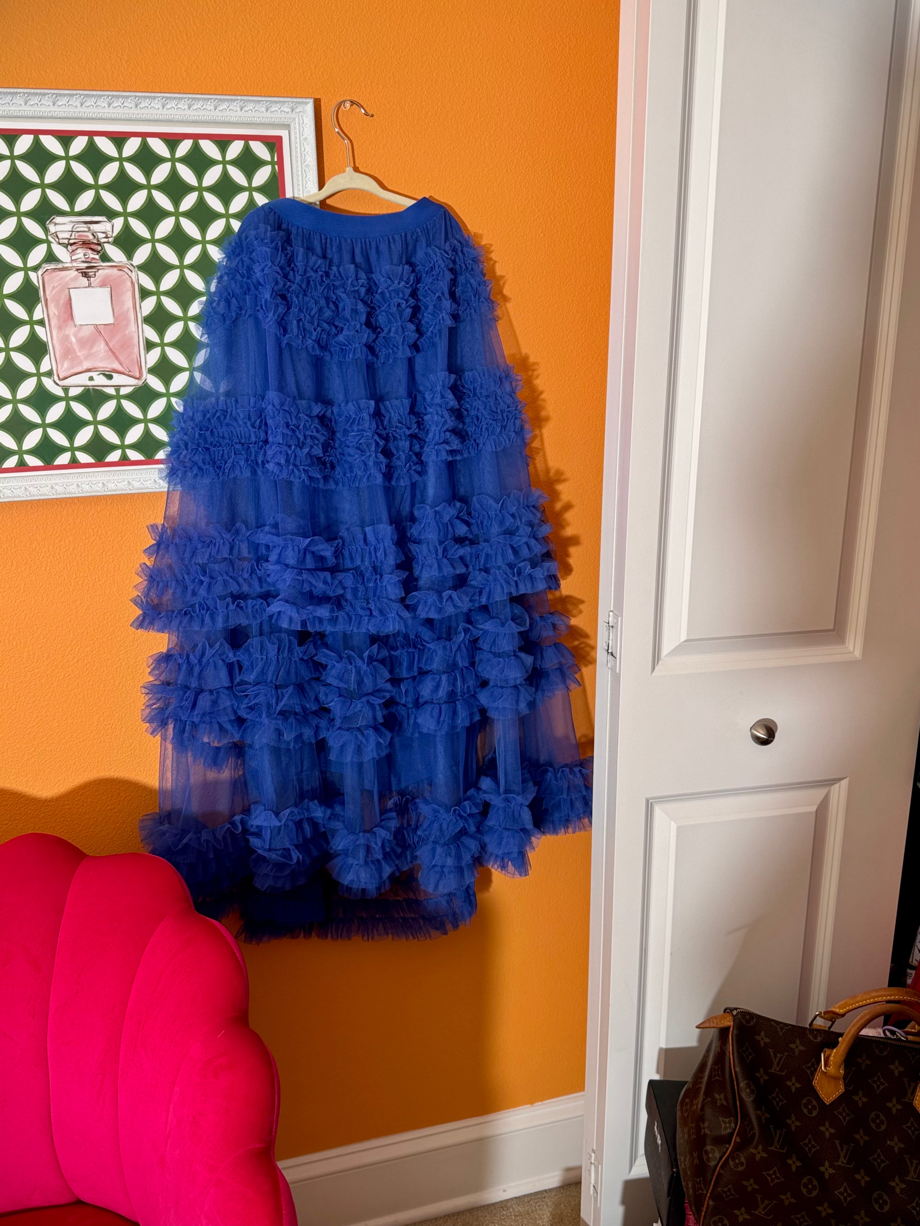 Cotton Candy Ruffle Skirt