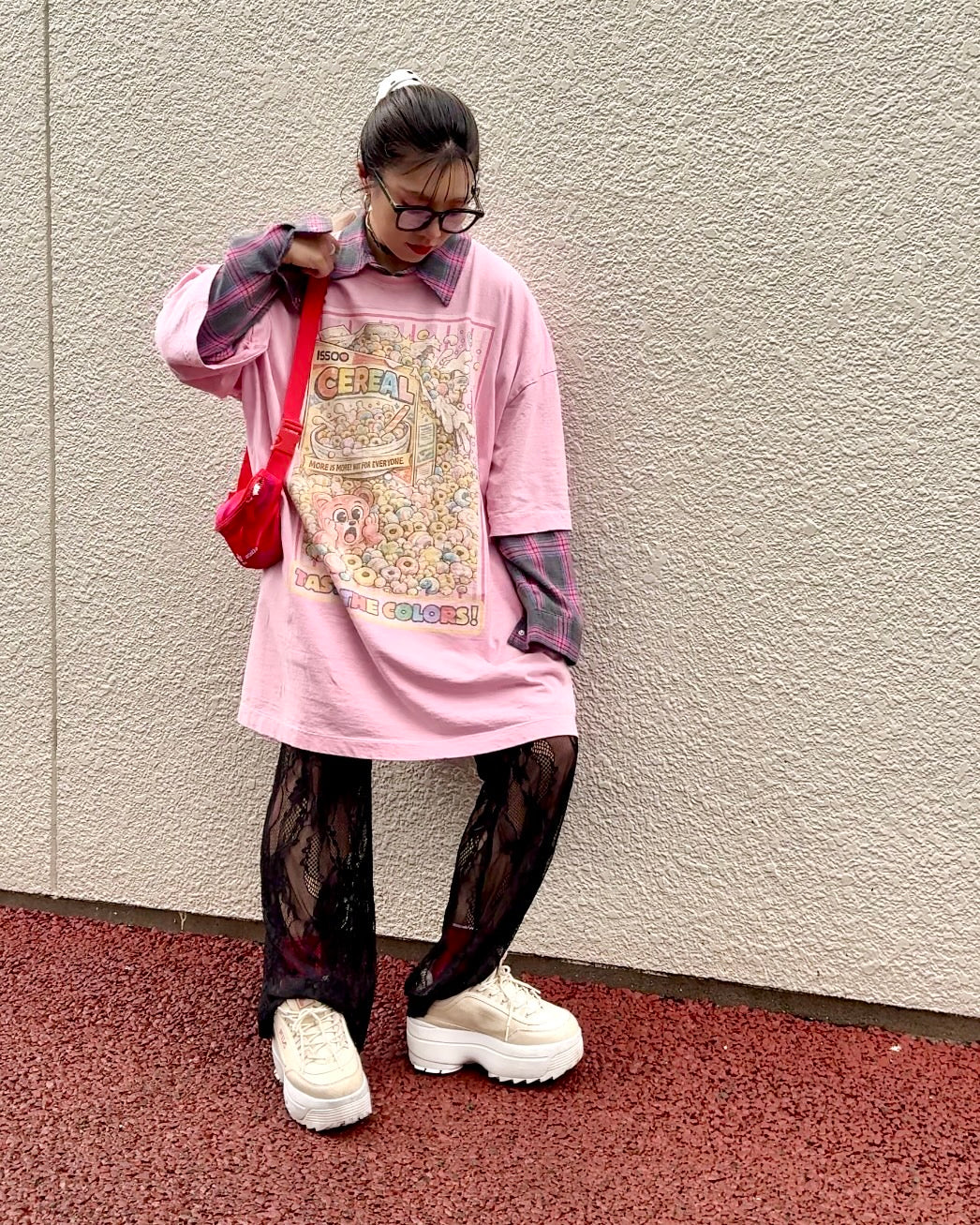 Cereal Chaos Oversized Tee