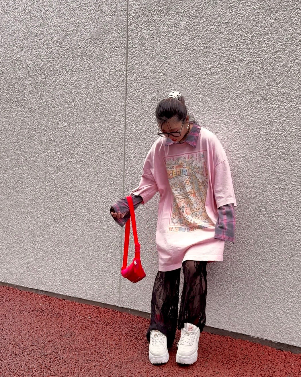 Cereal Chaos Oversized Tee