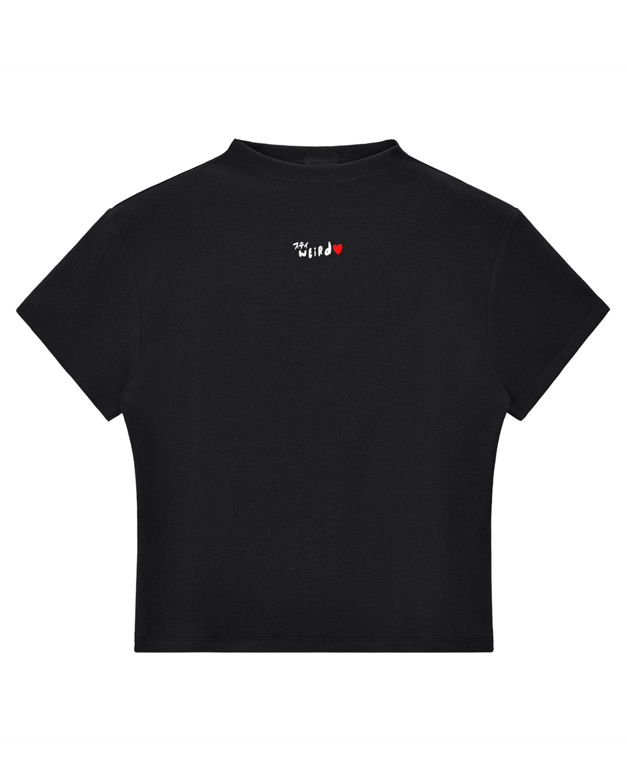 Stay Weird♡ Baby Tee