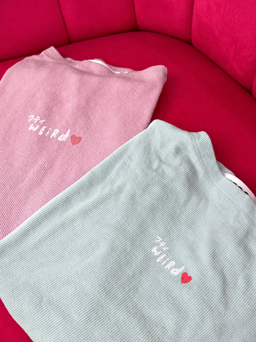 Stay Weird♡ Baby Tee